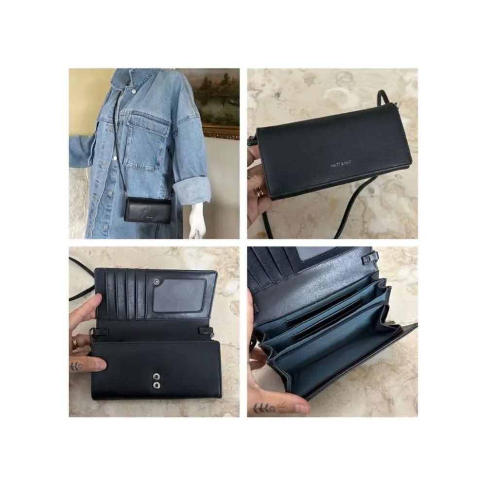 Matt & Nat Vegan Leather Crossbody Wallet